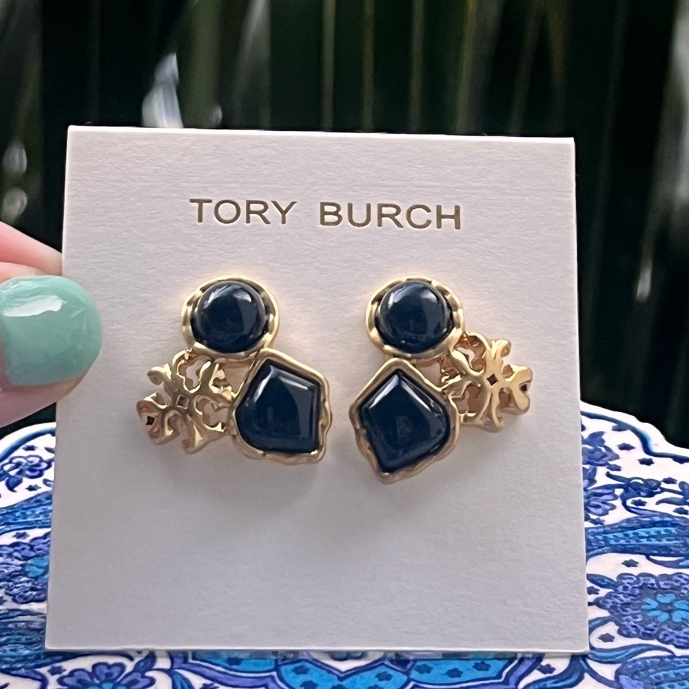 Tory Burch earings black